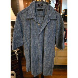 MT # 1019 Men's Xl Nautica Short Sleeve Button Front